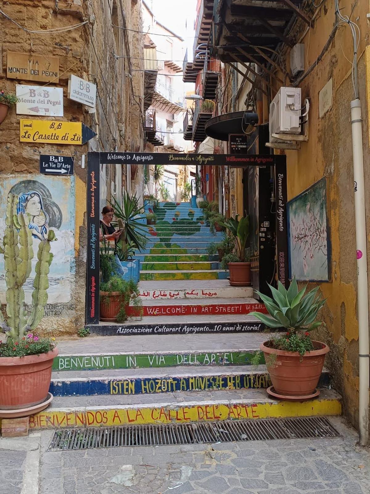 אגריג'נטו B&B Le Vie D'Arte מראה חיצוני תמונה